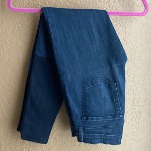 J. Brand Two-toned Dark Wash Jeans